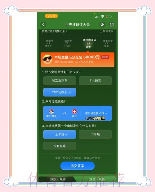 世界杯竞猜免费平台精选推荐与详细解析 世界杯竞猜免费平台精选推荐与详细解析